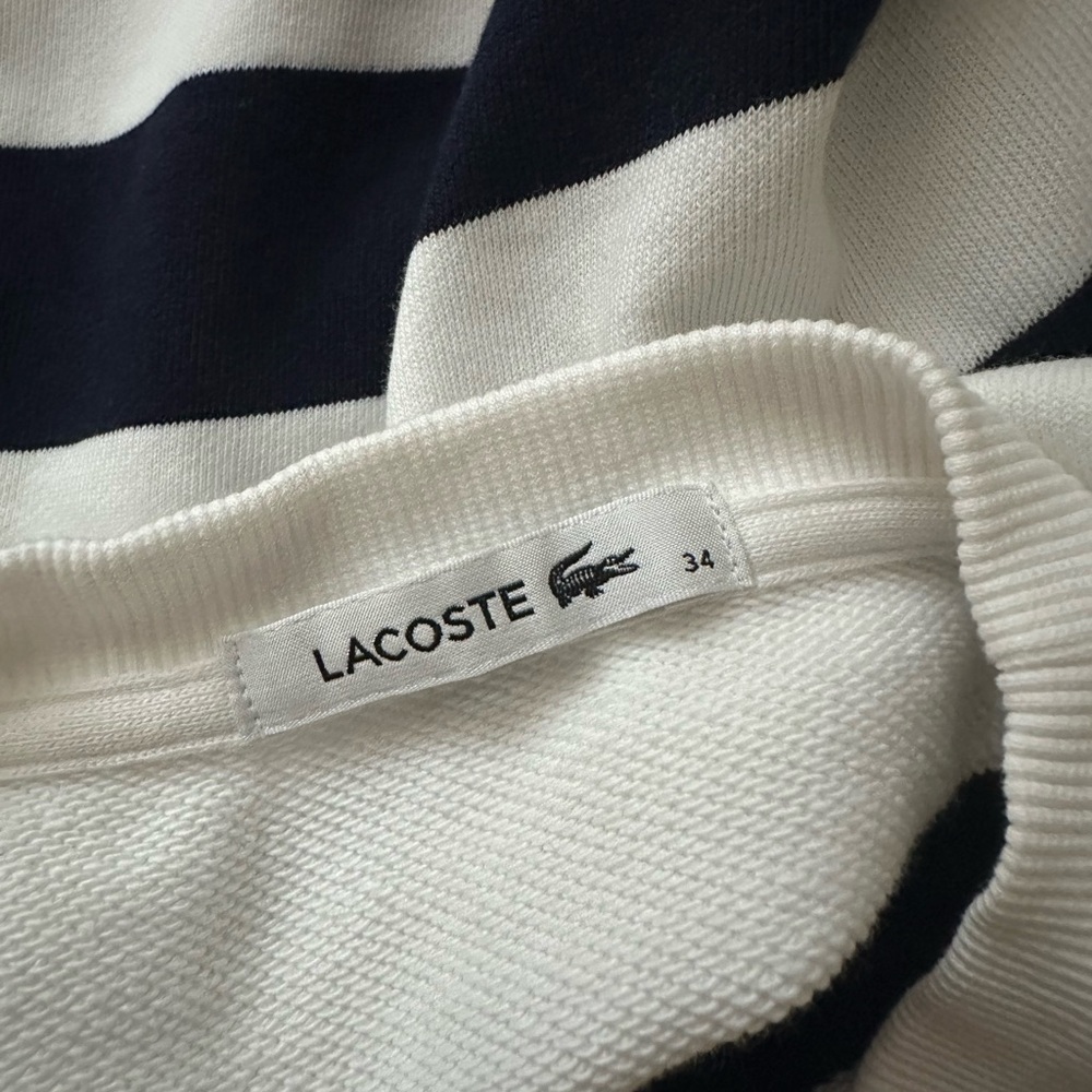 Lacoste stripe sweatshirt - Picture 6 of 7